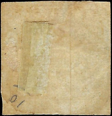 c1857 Wurttemberg, Germany 6kr - Scott 10 - Used