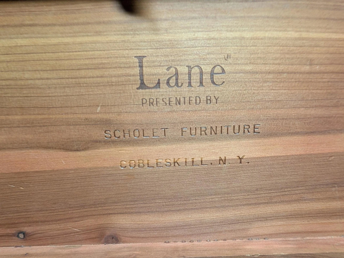 Attrractive Vintage Lane Cedar Dresser Jewelry Trinket Chest - Free Shipping -43
