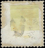 VEGAS - 1888 Canada Queen Victoria- 5c - Scott 42 - Uncancelled - On Paper - Jumbo