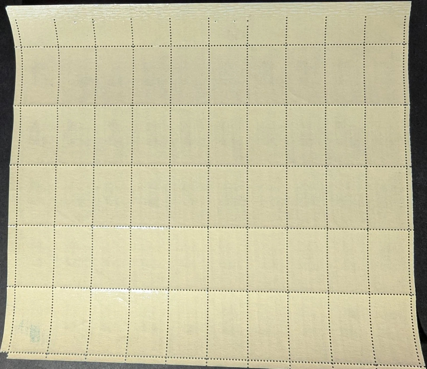 1957 USA 3c Geodetic Sheet -Scott 1088 -MNH, Undisturbed OG -Corner Missing