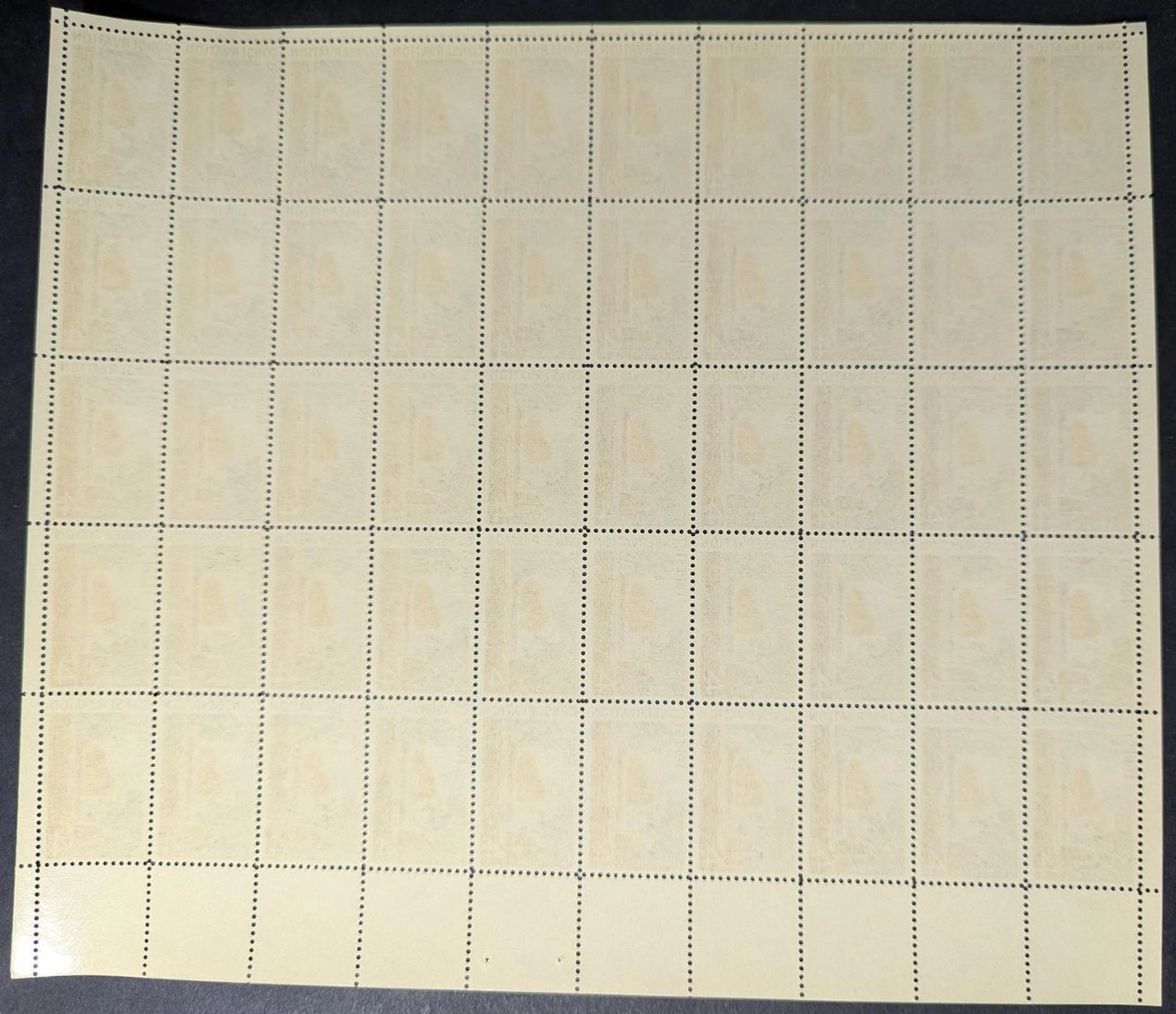 1958 USA 4c Conserve Forest Sheet -Scott 1122 -MNH, Undisturbed OG -No Sig Flaws