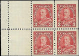 VEGAS - 1935 Canada Booklet Pane - 3c - Scott 219a MNH, Undisturbed OG! - Read