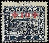 VEGAS - 1921 Denmark - 20o+10o Semi-Postal - Scott B2