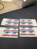 VEGAS - 1973 Mt Rushmore Airmail Plate Block Set of 4 -Scott C88 Pl#34927 MNH