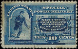 VEGAS - 1888 Special Delivery 10c - Scott E2 - Thin