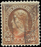 VEGAS - 1895 USA Jefferson 50c - Scott 275 - Used With Color Distortion
