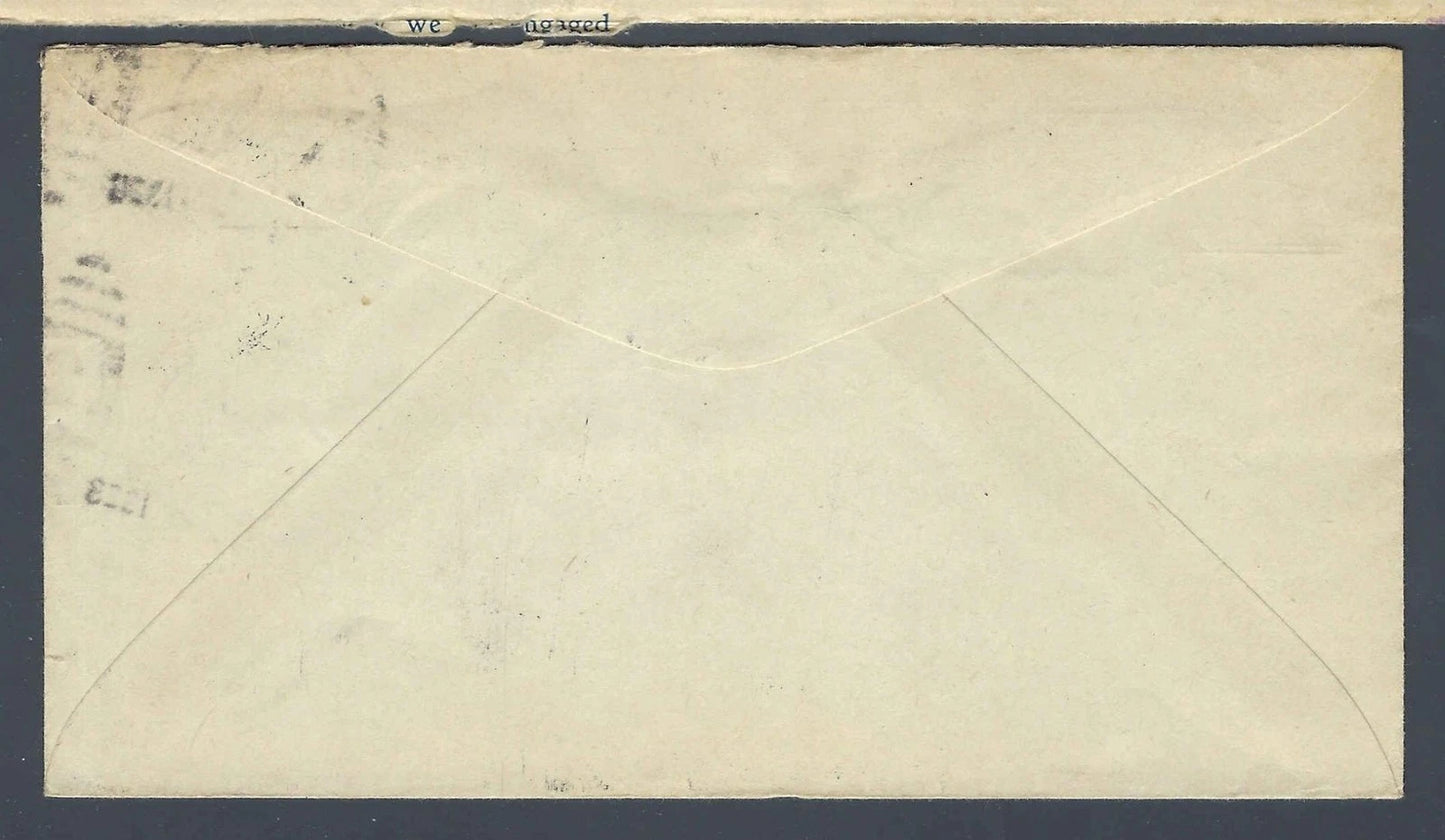 1928 San Antonio Texas Airmail Cover Broadway Sporting Goods C16 10c Map