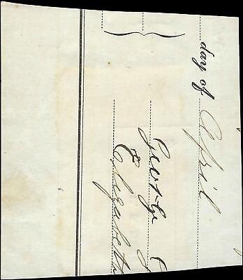 VEGAS - 1862-71 Revenue - Scott R83c - On paper As Shown - Flaw BL Corner