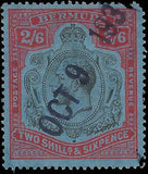 VEGAS - 1930 Bermuda, KGV - 2sh 6p - Scott 95a? - Pale Orange? - WM4 -Cat= $3,250!
