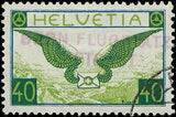 VEGAS - 1929 Switzerland - Air Post - Scott C14 - Used - Nice! Cat= $60