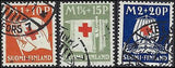 VEGAS - 1930 Finland - Semi-Postal Set - Scott B2, B3, B4