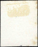 VEGAS - 1887 Postage Due 5c - Scott J18P4 Proof on Card - Some Toning Spots
