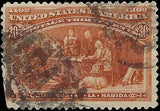 VEGAS - 1893 Columbian 30c - Scott 239 - Trimmed on one side