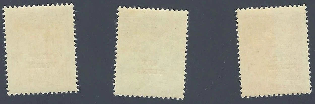 1954 Yugoslavia-Trieste Zone B - Scott 90-92 - MNH, Undisturbed Gum Full Set!