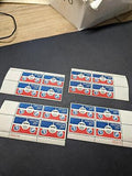 VEGAS - 1976 Plane,Globe Airmail Plate Block Set of 4 -Scott C89 Pl#36979 MNH