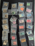 VEGAS - Cigar Box Full of Used USA Stamps in Plastic Bags - Many Different