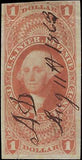 VEGAS - 1862-71 Revenue - Scott R69a Imperf