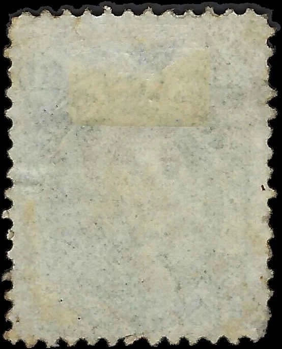1861 USA - Scott 68 - 10c - Light Fancy Cancel - Lower Left Corner Thin