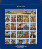 c1994 - USA Scott 2870 Legends of the West Error Sheet - with Sleeve - Cat= $125