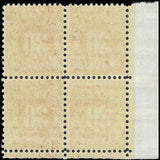 VEGAS - 1931 Postage Due 30c - Scott J85 - Plate Block - MNH, Undisturbed OG