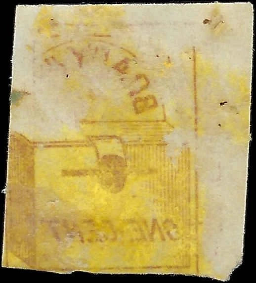 Cornwells Madison Square Post Scott 160L1 Hussey Forgery Period Local Cinderella