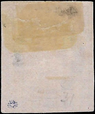 c1870 France 10c MH - Scott 42 - Little or No Gum - Thin