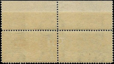 c1902 -#E6 10c Special Delivery Imprint Strip of 2 - MH, OG