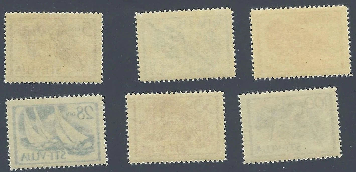 1952 Yugoslavia-Trieste Zone B - Scott 42-47 - MNH, Undisturbed Gum Full Set!