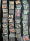 VEGAS - Cigar Box Full of Used USA Stamps in Plastic Bags - Many Different
