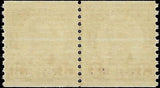 VEGAS - 1924 USA Lincoln Coil Joint Line Pair - Scott 600 - MNH - Choice!!