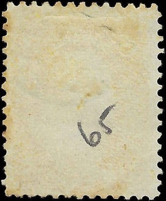 c1861 - Scott 65 Washington 3c Stamp - Used - Solid, Clean with Light Cancel!