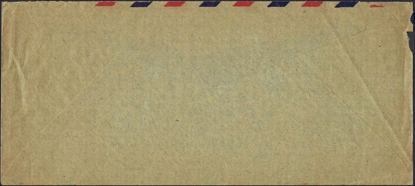 1939 Manila First Flight Boeing Clipper Cover to Waco Aircraft Co