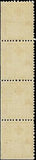 VEGAS - 1909 USA Christmas Seal Partial Booklet Pane - Scott WX21 - MNH, OG