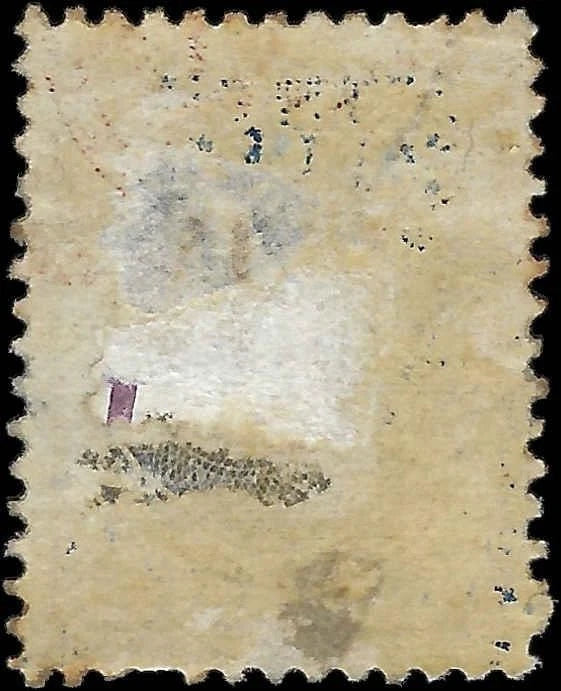1884 USA Postage Due - Scott J19 - Used Fancy Cancel - Thin Center