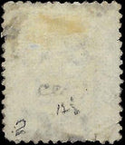 VEGAS - 1875 Gold Coast 4p - Scott 2 - Perf 12.5 - Repaired Tear - Cat= $150