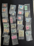 VEGAS - Cigar Box Full of Used USA Stamps in Plastic Bags - Many Different
