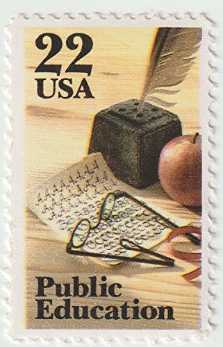 1985 Public Education Single 22c Postage Stamp, Scott2159, MNH, OG