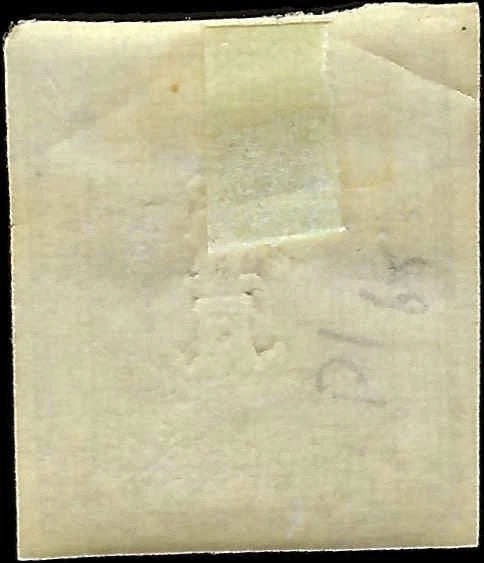 1861 Sardinia Italy Newspaper 1c Stamp - Scott P1 - MH - Margins!