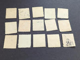 VEGAS - 1913-15 Washington Heads Scott 424-429 & Others - Not Checked - Read
