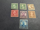 VEGAS - 1923-29 Scott 597-602 - Some MNH See Image Of Reverse