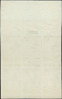 c1935 - #763 Zion National Park - Imperf Plate Block of 6 - MNH, No Gum