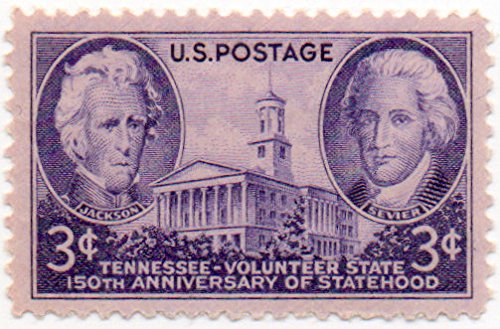 1946 Tennessee Statehood Single 3c Postage Stamp - Scott 941 - MNH,OG