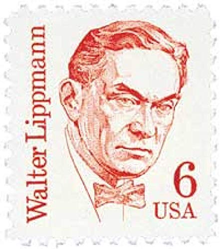 1985 Walter Lippmann Single 6c Postage Stamp - SC3 1849 - MNH,OG