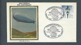 VEGAS - 1979 Germany Graf Zeppelin 50th Anniversary Colorano Silk - FG132