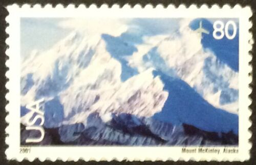 2001 Mount McKinley Airmail Single 80c Postage Stamp - MNH - Scott C137 - CW83