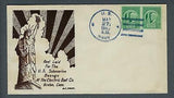 VEGAS - 1943 Submarine USS Besugo Keel Laid Spader Cover - Groton - FJ104