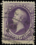 VEGAS - 1888 Perry - Scott218 - Used - Small Perf Tear Large Perf