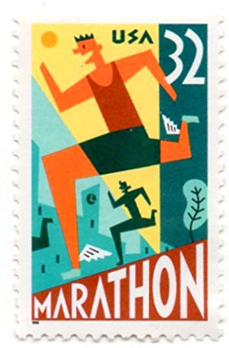1996 Marathon Single 32c Postage Stamp - Scott 3067 - MNH,OG
