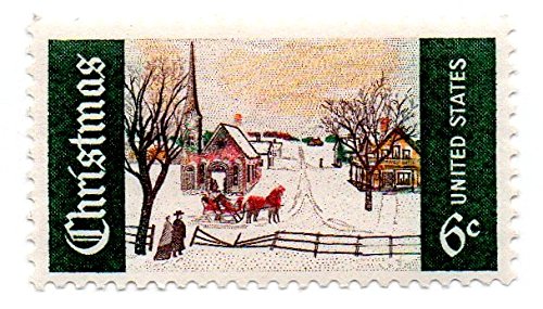 1969 Christmas Single 6c Postage Stamp - Scott 1384 - MNH,OG