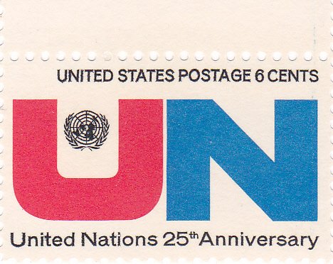 1970 United Nations Single 6c Postage Stamp - Scott 1419 - MNH,OG